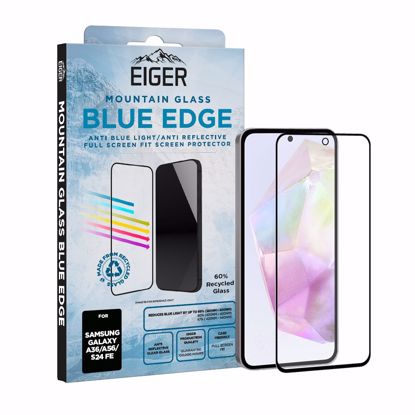 Picture of Eiger Eiger Mountain Blue EDGE Screen Protector GRS for Samsung A36 / A56 / S24 FE