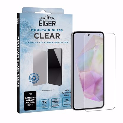Picture of Eiger Eiger Mountain Glass CLEAR Screen Protector for Samsung A36 / A56 / S24 FE